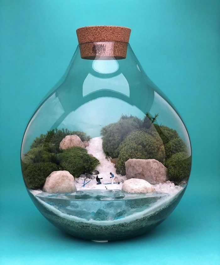 Artistas criam mundos minúsculos em recipientes de vidro (42 fotos) 41