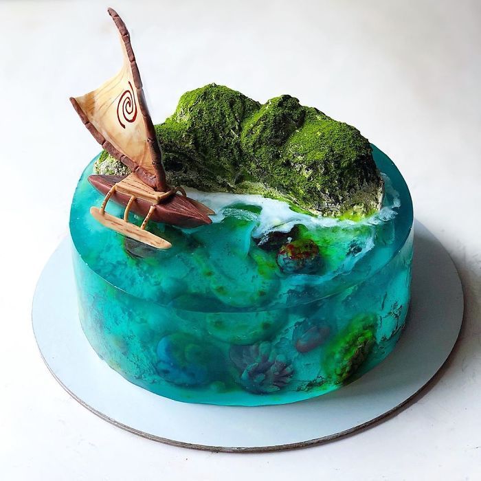 32 bolos que parecem ilhas paradisíacas 29