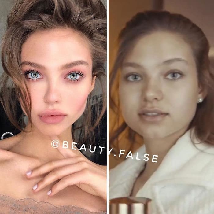 Esta conta do Instagram expõe influenciadores que mentem sobre sua verdadeira aparência (30 fotos) 18