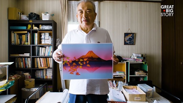Homem de 80 anos domina Excel para criar pinturas incríveis (19 fotos) 13