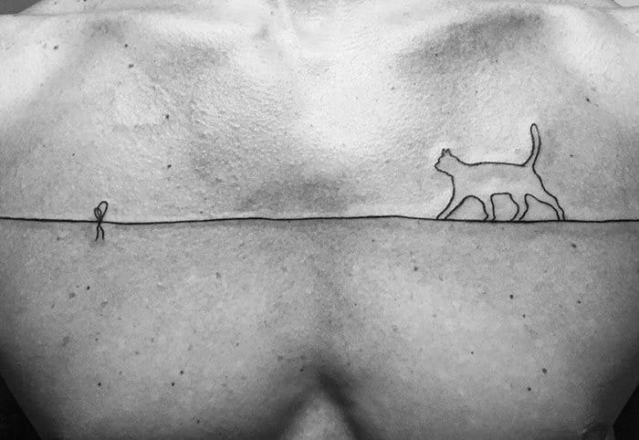 45 pessoas que fizeram tatuagens absolutamente incríveis de gatos 28