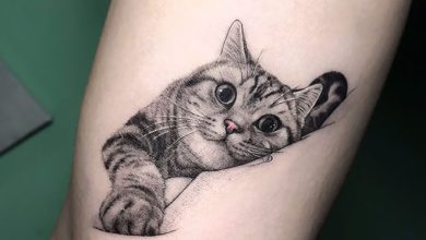 45 pessoas que fizeram tatuagens absolutamente incríveis de gatos 30