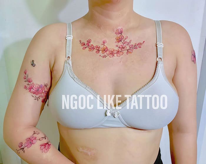30 pessoas que pediram para encobrir suas cicatrizes com tatuagem 21