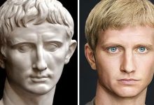 Artista mostra como os imperadores romanos eram na vida real 49