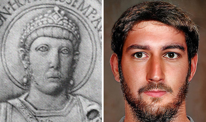 Artista mostra como os imperadores romanos eram na vida real 69