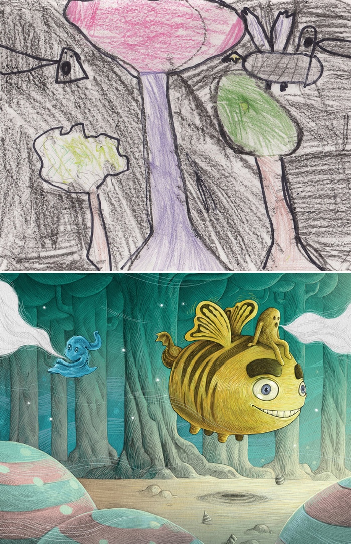 Projeto Monstro - Crianças desenham monstros e artistas recriam com sua arte 13