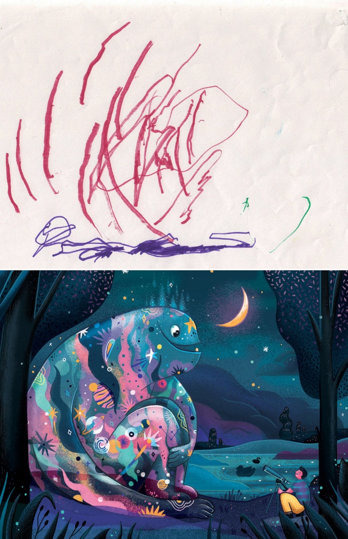 Projeto Monstro - Crianças desenham monstros e artistas recriam com sua arte 14