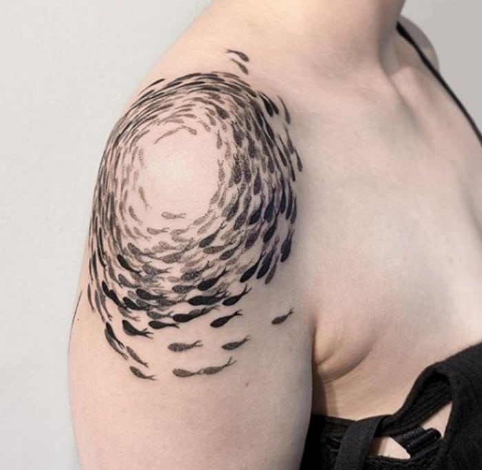 24 tatuagens minimalistas que são o equilíbrio ideal entre ousado e elegante 20