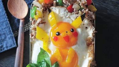 Uma mãe no Japão surge com refeições incrivelmente criativas para seus filhos 28