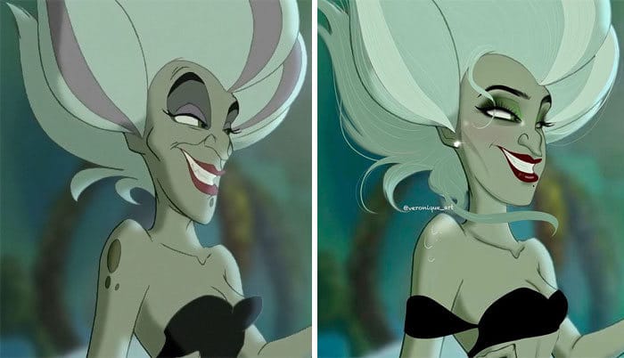 Artista reimagina personagens da Disney como mulheres e homens modernos 13