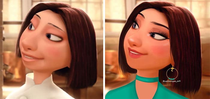 Artista reimagina personagens da Disney como mulheres e homens modernos 15