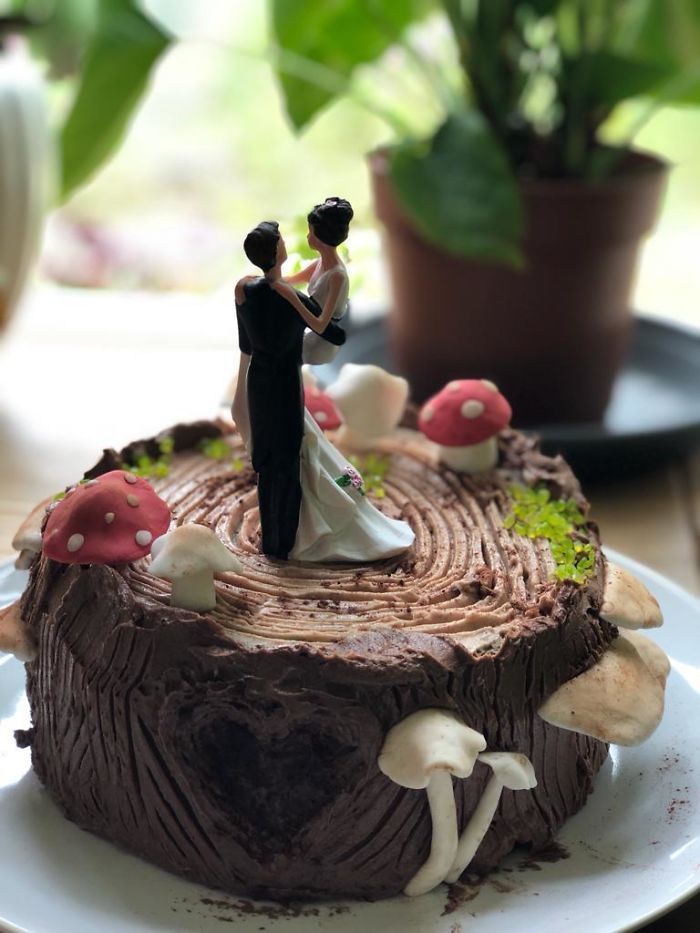 40 bolos de casamento criativos que parecem tão bons que roubaram o show 11