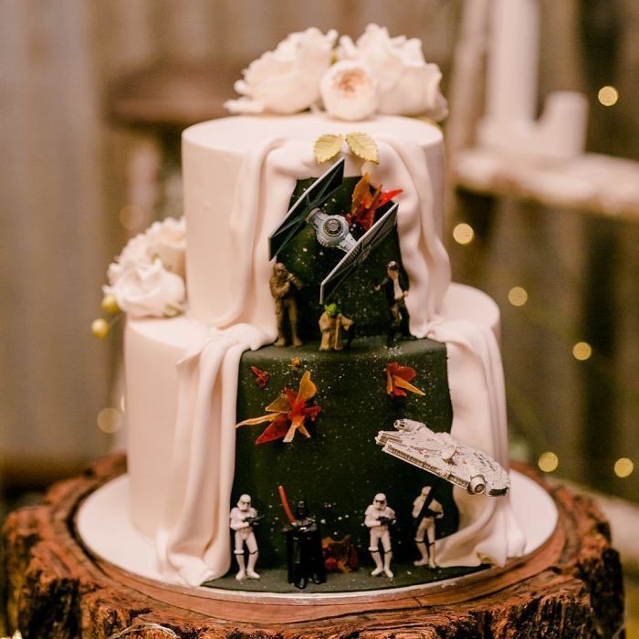 40 bolos de casamento criativos que parecem tão bons que roubaram o show 14