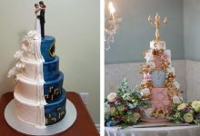 40 bolos de casamento criativos que parecem tão bons que roubaram o show 8