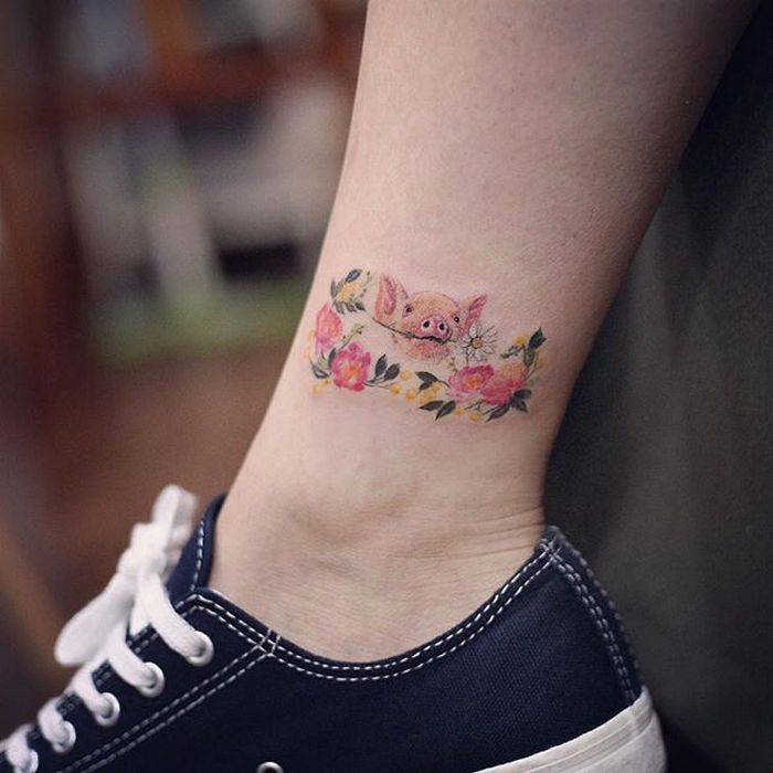 49 tatuagens pequenas para tornozelos que vão te encantar: são discretas e lindas! 5