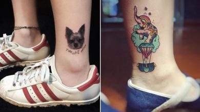 49 tatuagens pequenas para tornozelos que vão te encantar: são discretas e lindas! 43