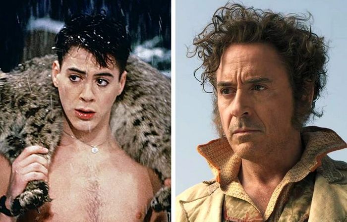 24 antes e depois da aparência de celebridades famosas de Hollywood 11