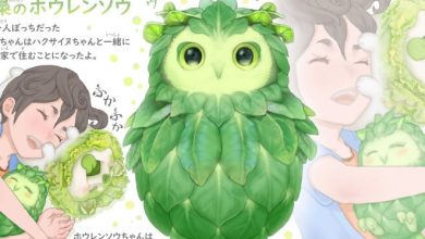 Ilustrador japonês combina animais e vegetais para fazer adoráveis ​​criaturas de contos de fadas 38