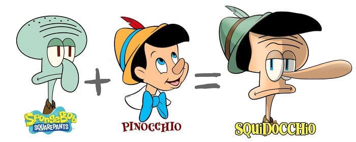 30 fusões de personagens de desenho animado pelo artista Dino Tomic 4