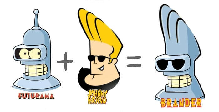 30 fusões de personagens de desenho animado pelo artista Dino Tomic 6