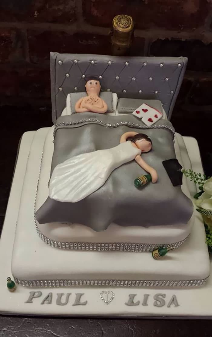 30 vezes as pessoas questionam se esses bolos de casamento eram a escolha certa para o grande dia 7