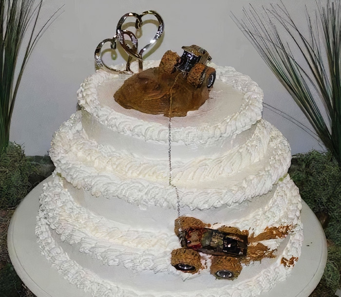 30 vezes as pessoas questionam se esses bolos de casamento eram a escolha certa para o grande dia 25