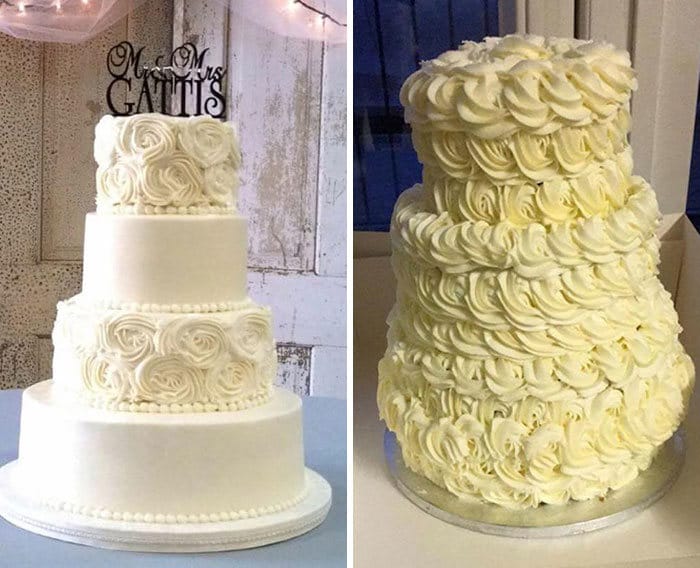 30 vezes as pessoas questionam se esses bolos de casamento eram a escolha certa para o grande dia 26