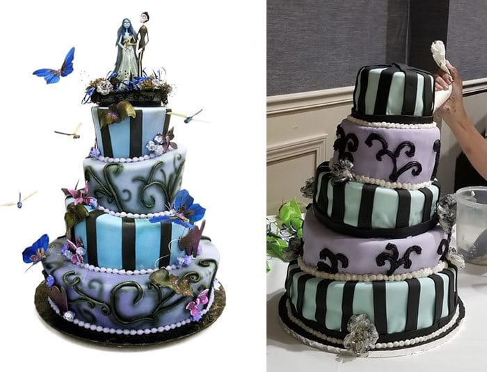 30 vezes as pessoas questionam se esses bolos de casamento eram a escolha certa para o grande dia 28