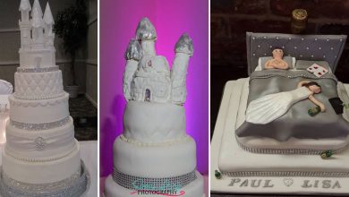 30 vezes as pessoas questionam se esses bolos de casamento eram a escolha certa para o grande dia 25