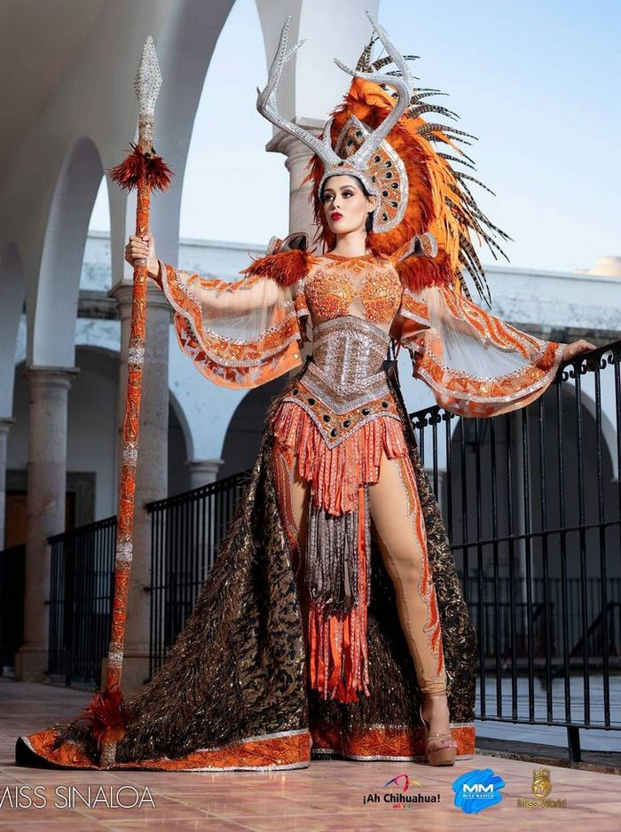 20 trajes tradicionais do Miss México 2020 que nos deixaram de boca aberta 7