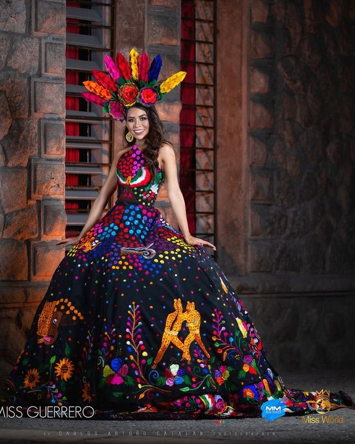 20 trajes tradicionais do Miss México 2020 que nos deixaram de boca aberta 9