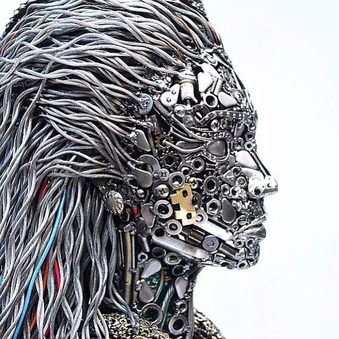 Artista americano traz materiais reciclados de volta à vida, aqui estão 42 de suas esculturas incríveis 23