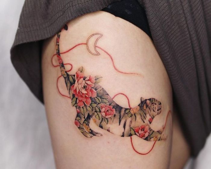 Uma artista coreano cria tatuagens delicadas e elas são a personificação da ternura 2