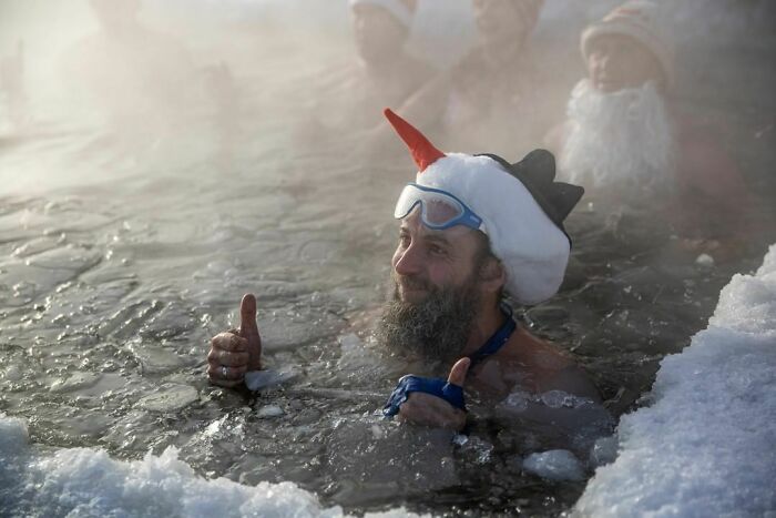 30 fotos que mostram o quão insuportável está o frio na Rússia agora 11