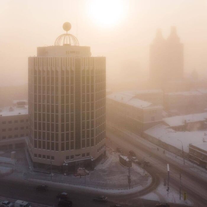 30 fotos que mostram o quão insuportável está o frio na Rússia agora 22