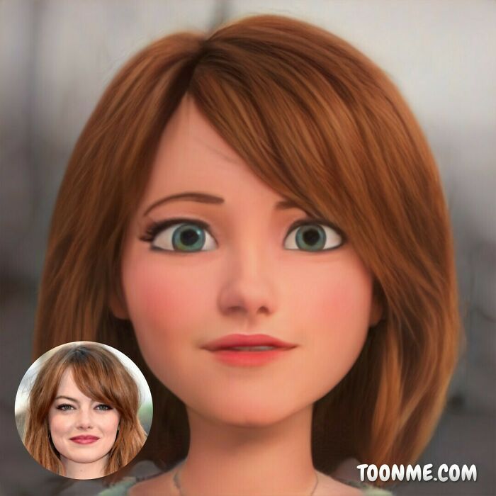 40 pessoas famosas se transformaram em personagens da Pixar com a ajuda do ToonMe 16