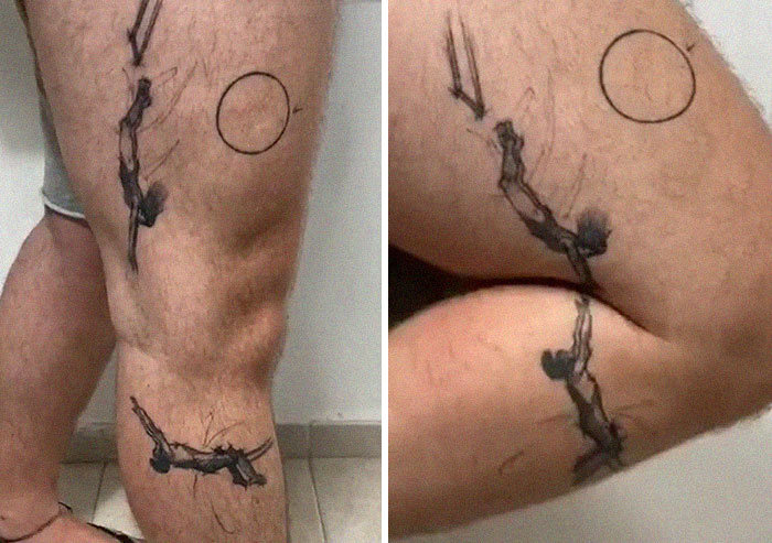38 tatuagens impressionantes de movimento que se transformam quando as pessoas dobram seus corpos 21