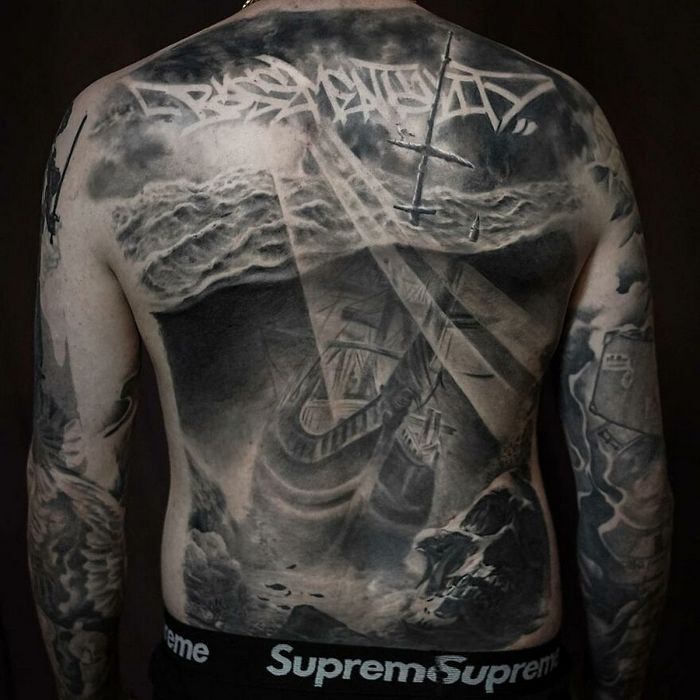 40 tatuagens impressionantes por um artista sueco 31