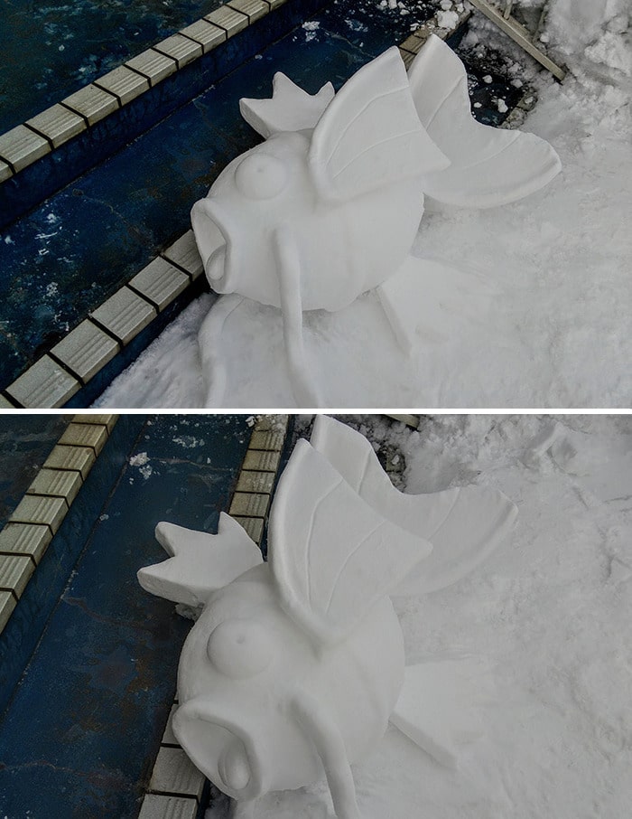 Usuário do Twitter cria esculturas de neve fascinantes e aqui estão 30 das mais legais 6