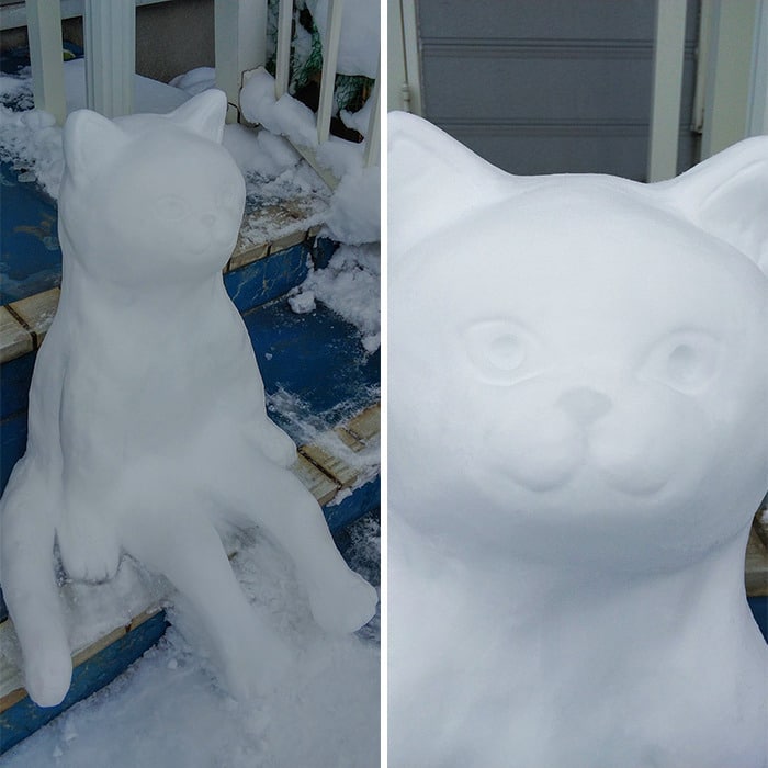 Usuário do Twitter cria esculturas de neve fascinantes e aqui estão 30 das mais legais 11