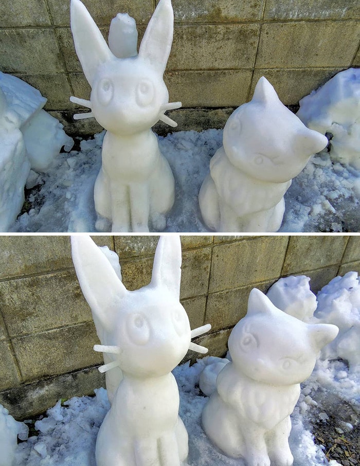 Usuário do Twitter cria esculturas de neve fascinantes e aqui estão 30 das mais legais 12