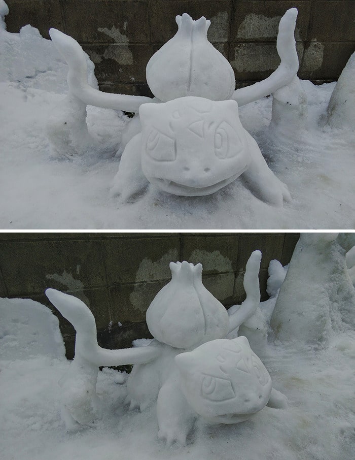 Usuário do Twitter cria esculturas de neve fascinantes e aqui estão 30 das mais legais 22