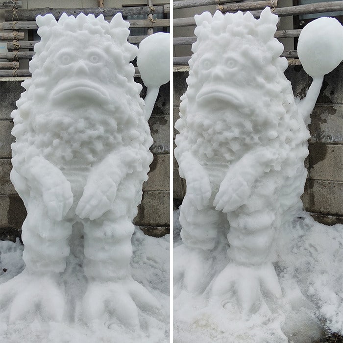 Usuário do Twitter cria esculturas de neve fascinantes e aqui estão 30 das mais legais 23