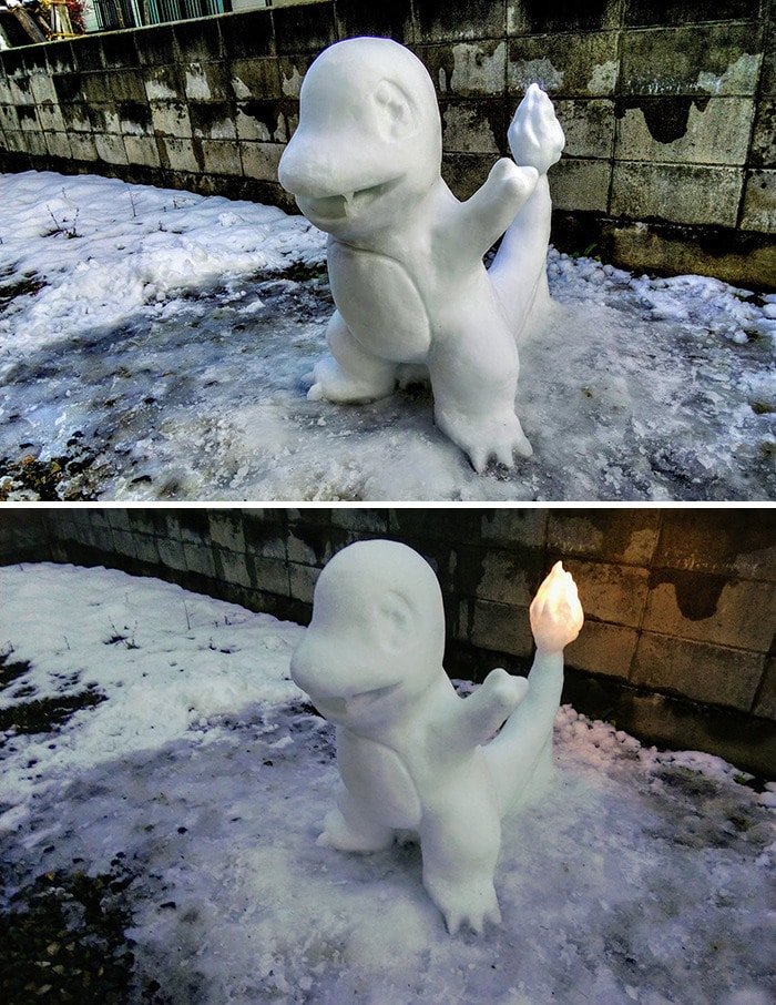 Usuário do Twitter cria esculturas de neve fascinantes e aqui estão 30 das mais legais 24