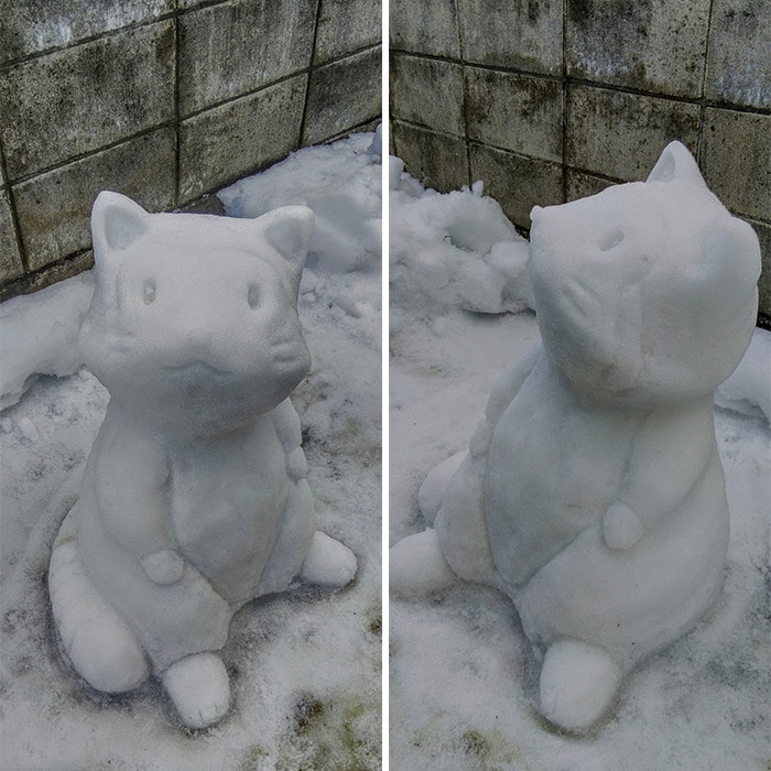 Usuário do Twitter cria esculturas de neve fascinantes e aqui estão 30 das mais legais 25