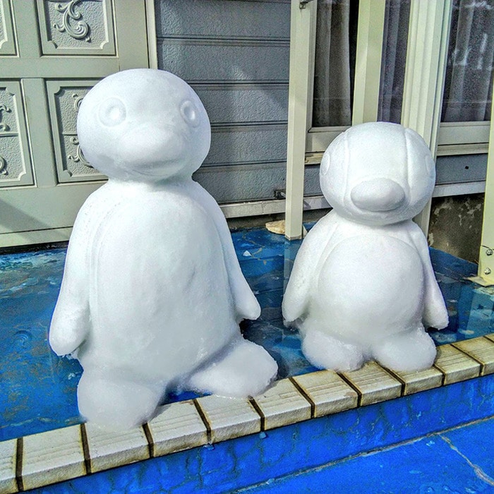 Usuário do Twitter cria esculturas de neve fascinantes e aqui estão 30 das mais legais 29