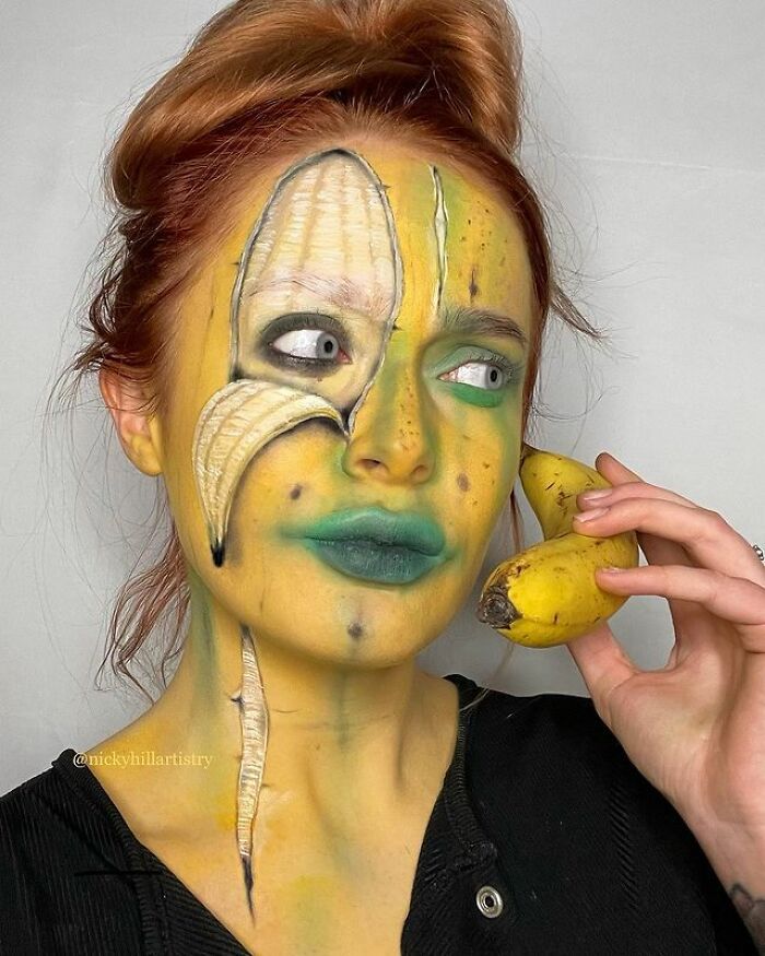 Artista de maquiagem se transforma em qualquer celebridade ou ilusão de ótica que ela deseja 14