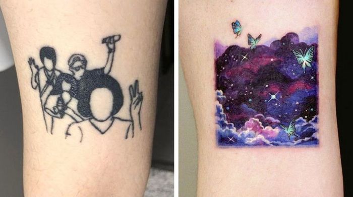 Um artista transforma tatuagens em cenas de outro mundo 18