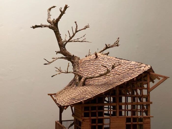 24 fantásticas casas na árvore de bonsai 21