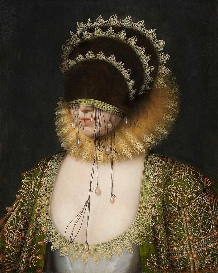 Artista coloca máscaras em pinturas clássicas, e o Instagram está adorando 3